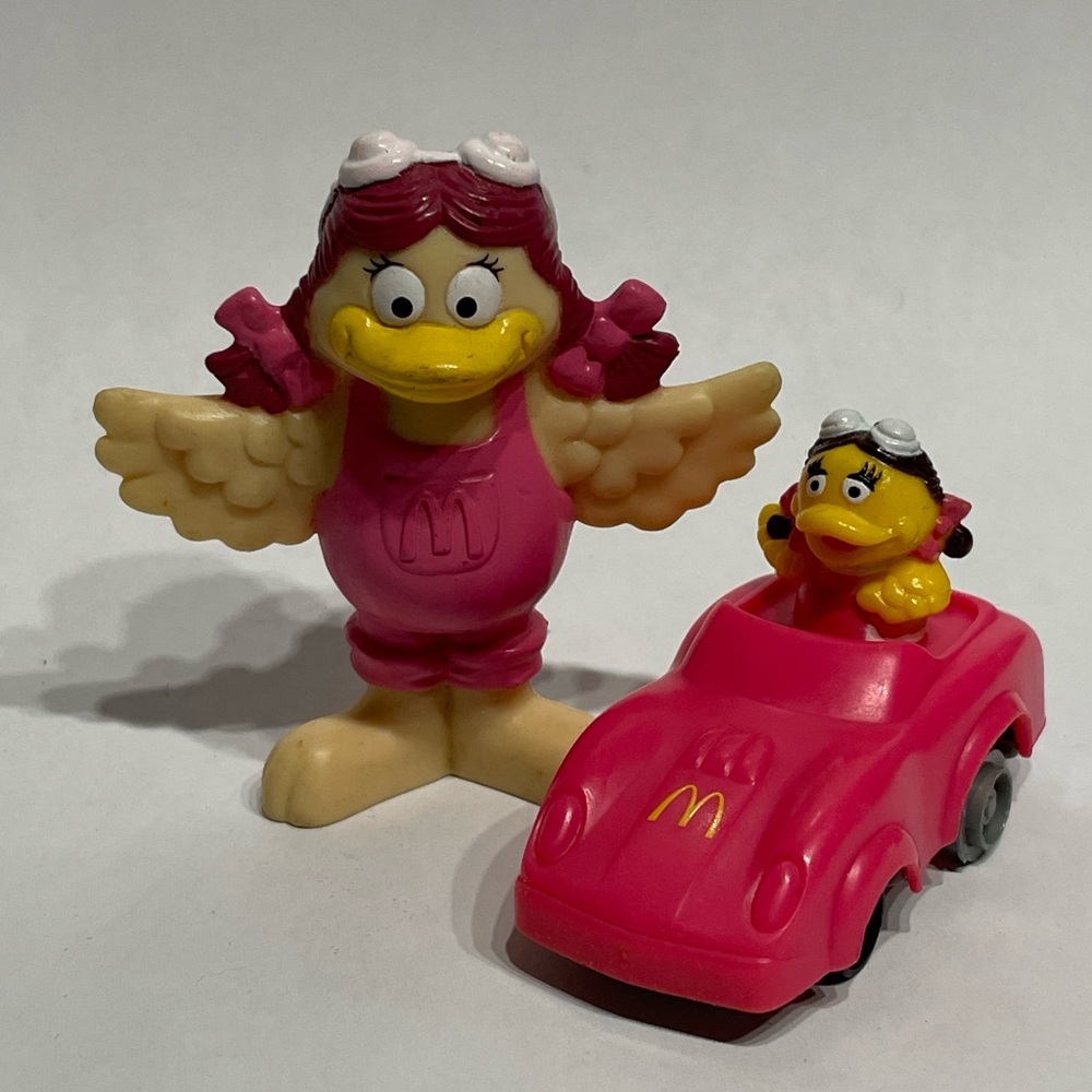 VINTAGE 1988/1995 McDonalds Birdie Toy Figures Excellent Condition